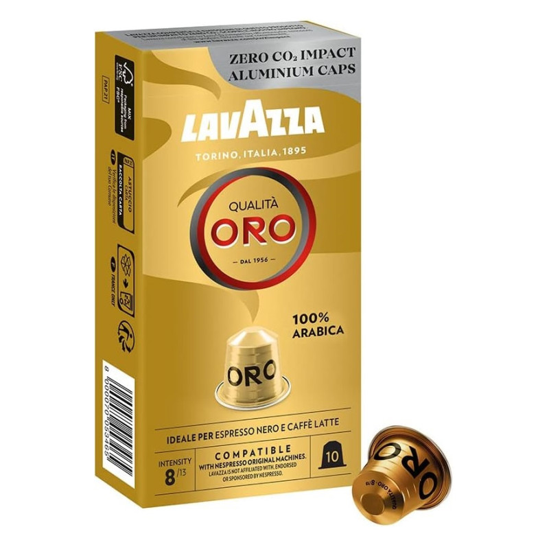 Lavazza Qualita Oro compatible Nespresso par boite de 10