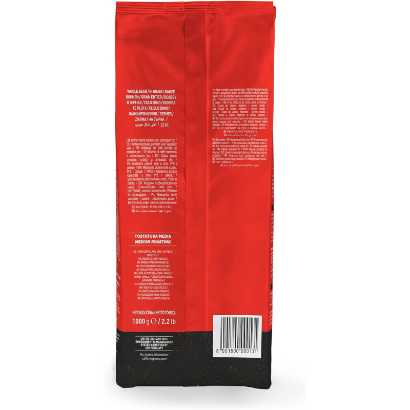 Vergnano Espresso Bar face arrière