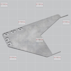 Epaulement central pont...