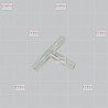 Raccord T 8mm