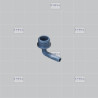 Porte Tube Angle 3/4"