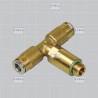 Raccord T D6 Allongé