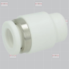 Bouchon Femelle D6