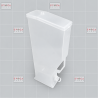 Conteneur 6L 1 Roue