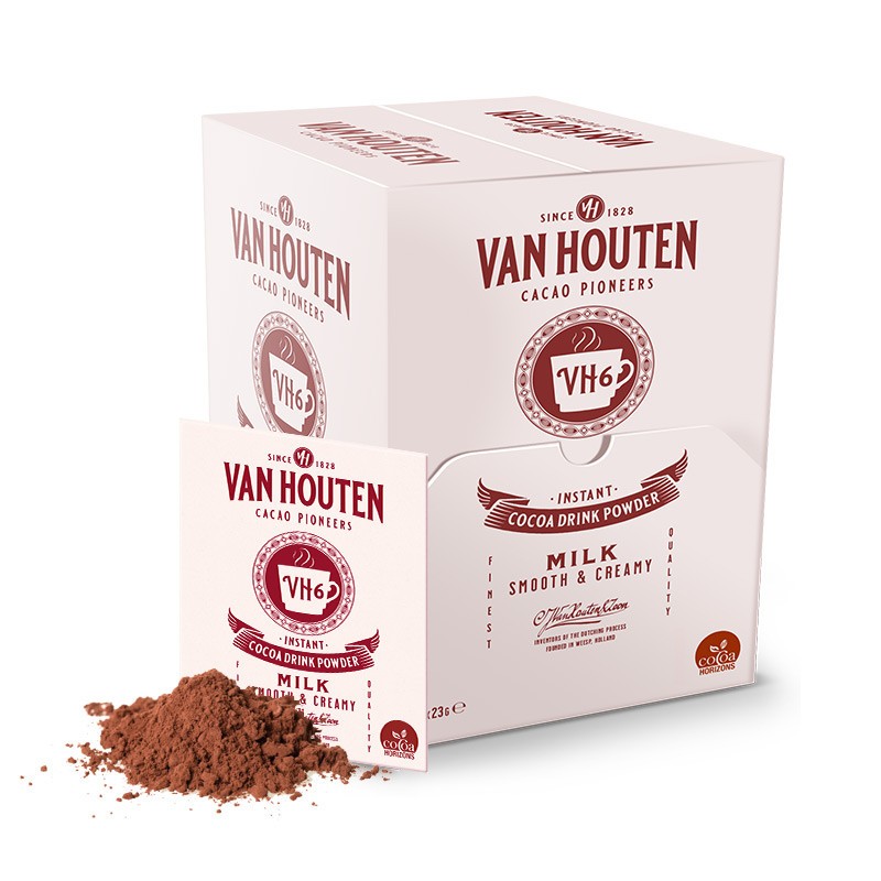 Van Houten Chocolat en dose de 23 g x 100