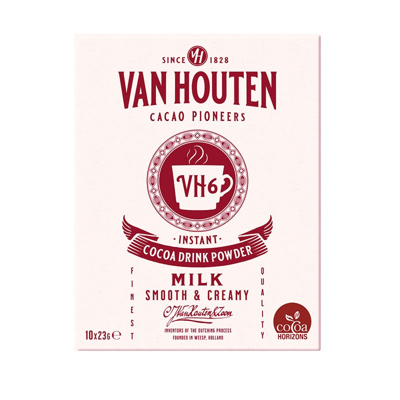 Van Houten Chocolat en dose de 23 g x 100