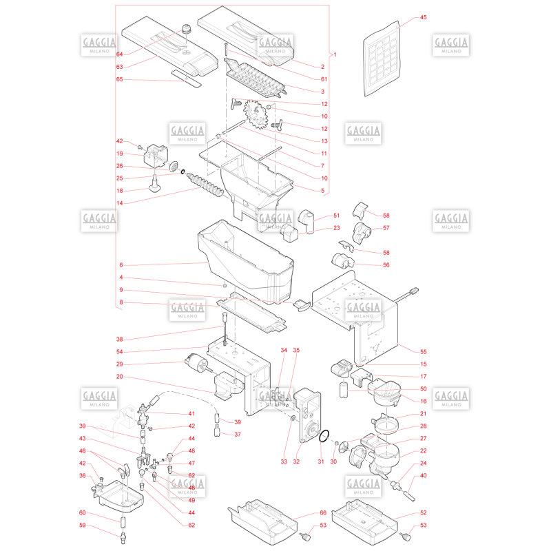 Mixeurs & Récipients Gaggia G100