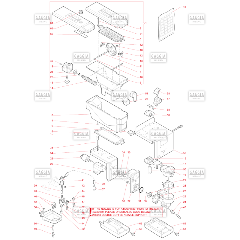Mixeurs & Récipients Gaggia La Brillante