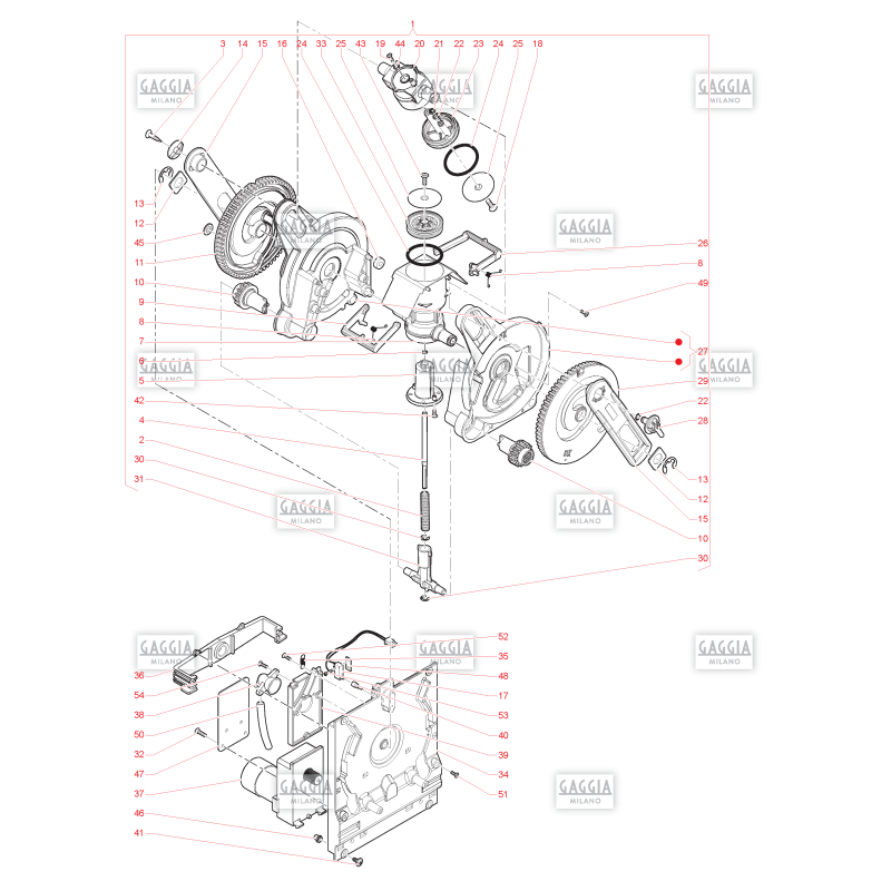 Groupe Café Gaggia G150