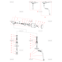 Robinet Vapeur Gaggia La Vetro | MAHI Distribution