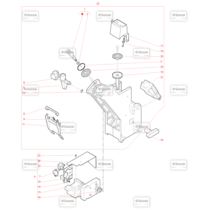Groupe Café 7g IperAutomatica Premium