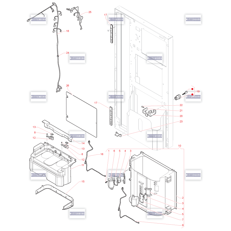 Porte Côté Intérieur Wittenborg 9000