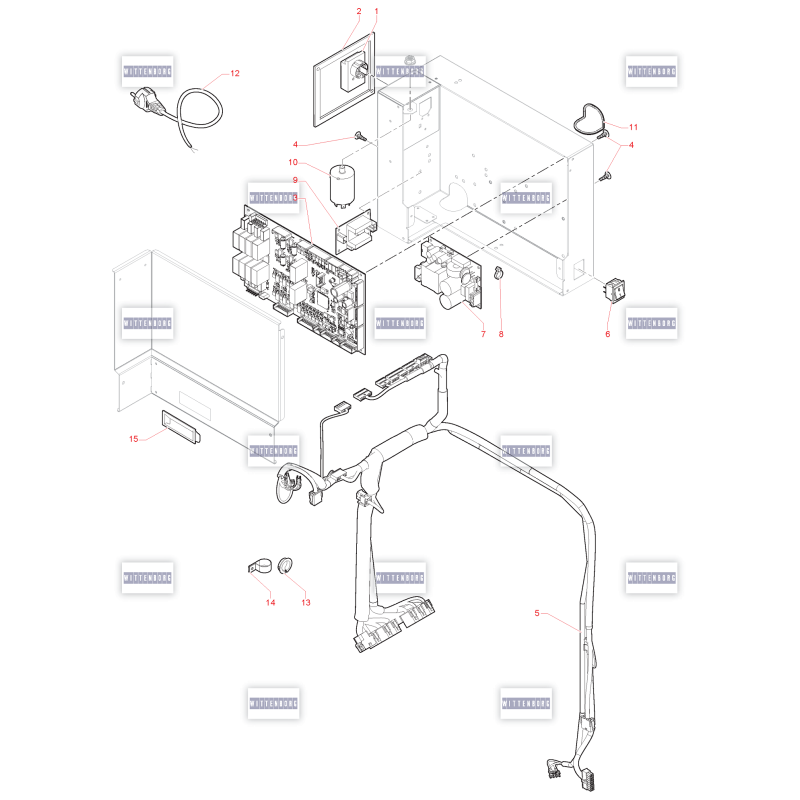 Circuit Electrique Wittenborg 9000