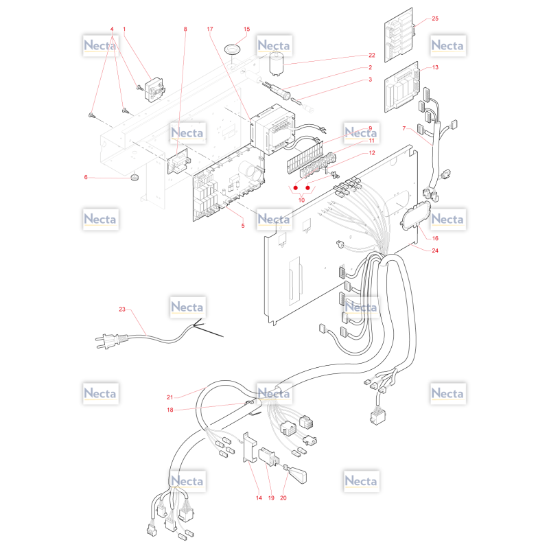 Circuit Electrique Barista 500