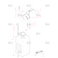 Réservoir Eau Necta Barista 500 | MAHI Distribution