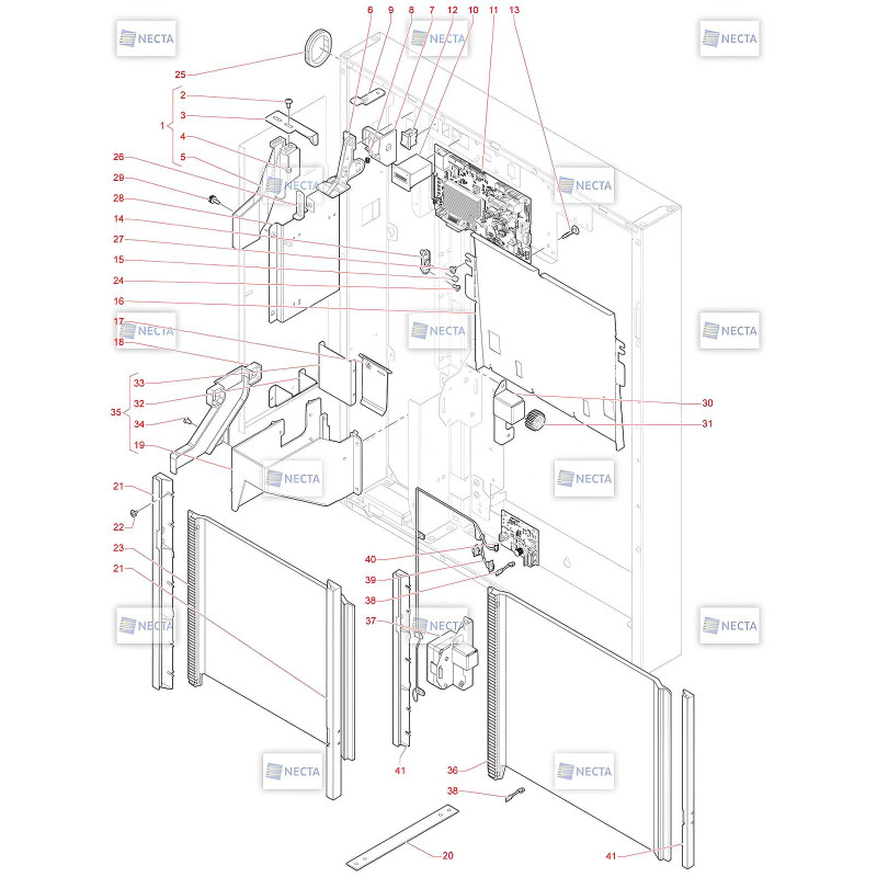 Porte Côté Intérieur Brio