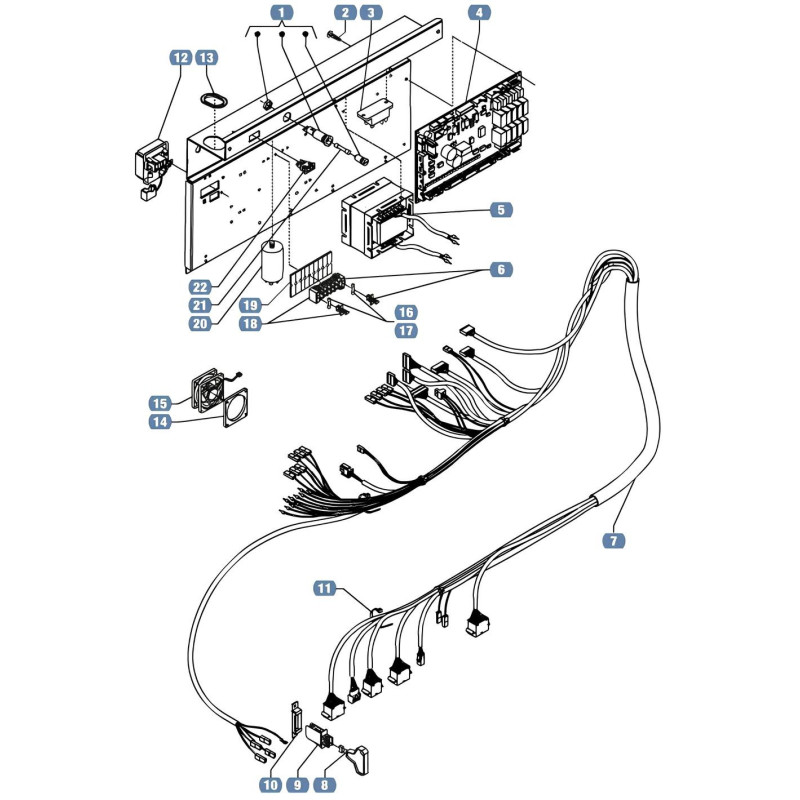 Circuit Electrique Canto BLUE