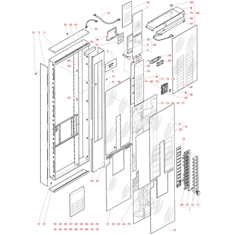 Porte Côté Extérieur Canto