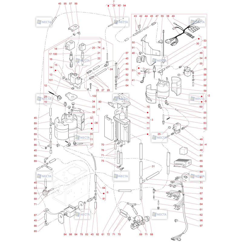 Circuit Hydraulique 500cc Vapeur Koro Prime