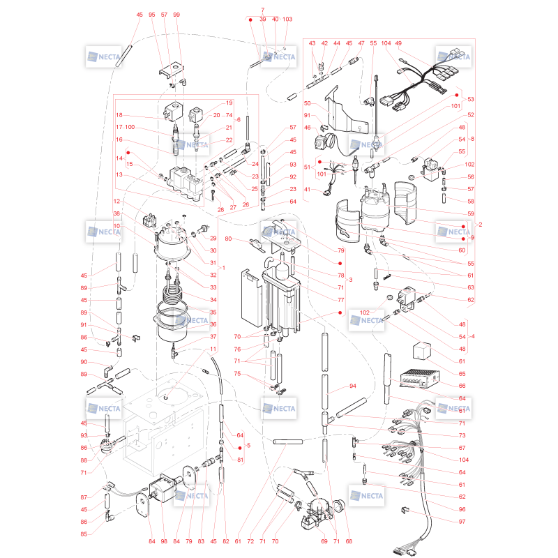 Circuit Hydraulique 600cc Vapeur Koro Prime