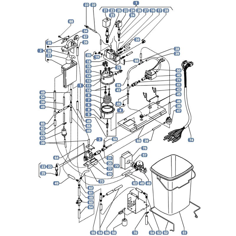 Circuit Hydraulique Kikko BLUE