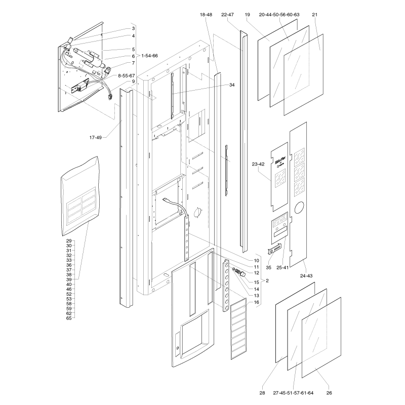 Porte Côté Extérieur Kikko Max