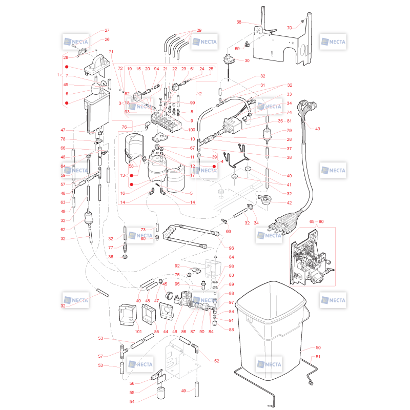 Circuit Hydraulique Espresso Opera