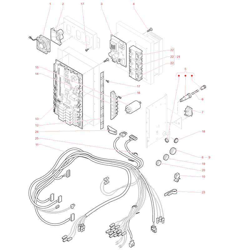 Circuit Electrique Necta Karisma