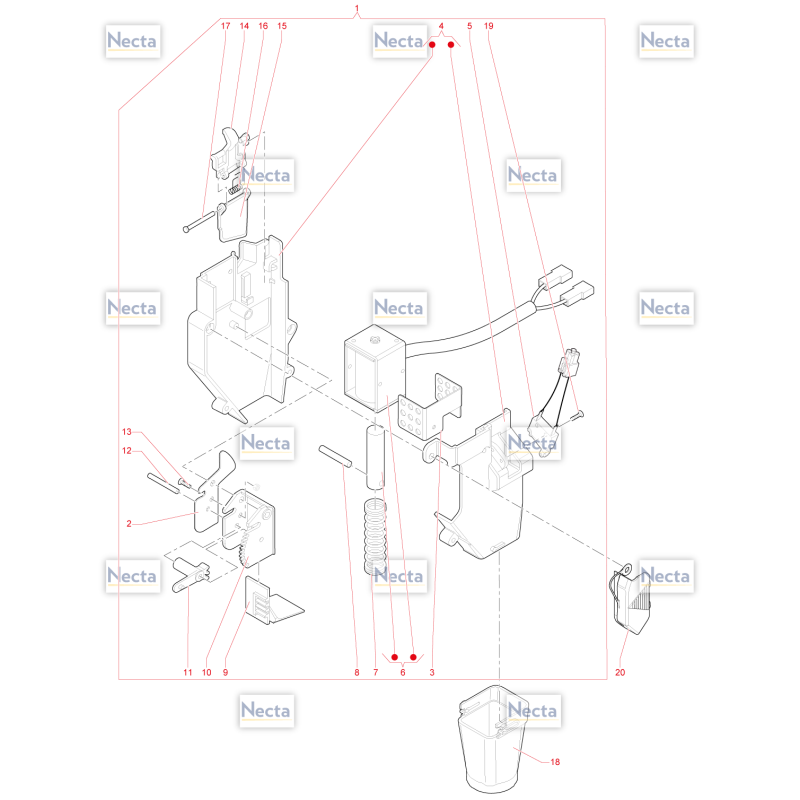 Doseur Variable Necta Opera Touch