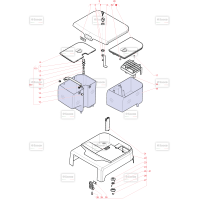 Couvercle & Conteneurs Saeco Aulika Evo Office | MAHI Distribution
