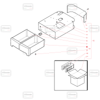Socle Saeco Aulika Evo Office | MAHI Distribution