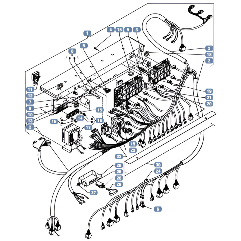 Circuit Electrique Zenith BLUE
