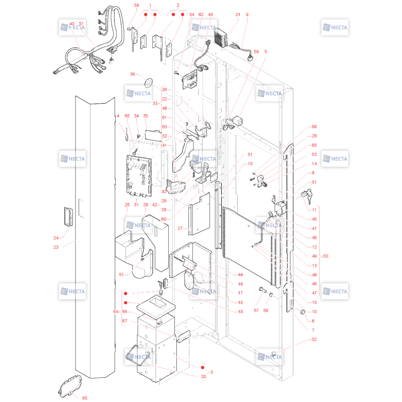 Porte Côté Intérieur Concerto Touch