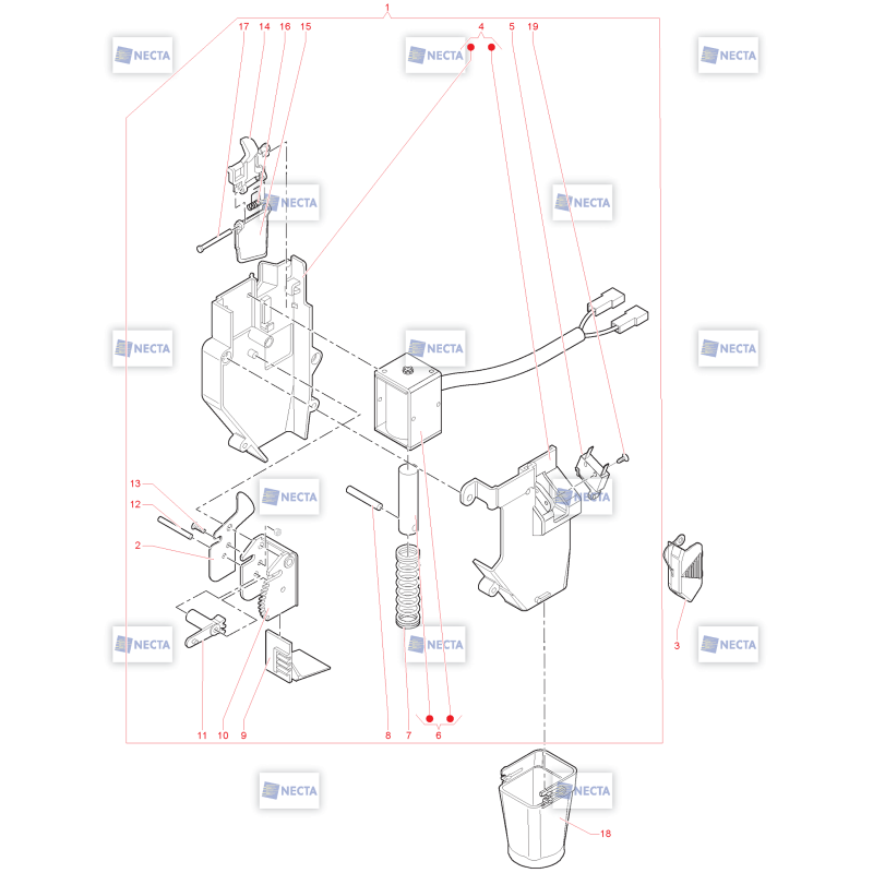 Doseur Variable Necta Concerto Touch