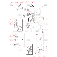 Porte Côté Intérieur Saeco Atlante 500 | MAHI Distribution