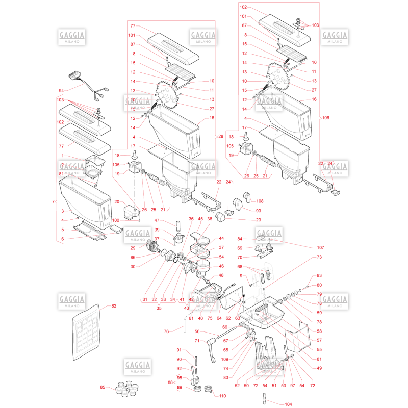 Mixeurs Gaggia G700