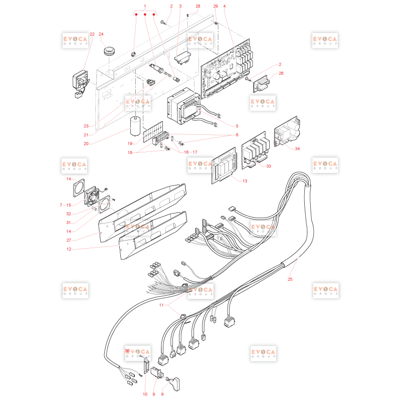 Circuit Electrique Necta Canto Touch
