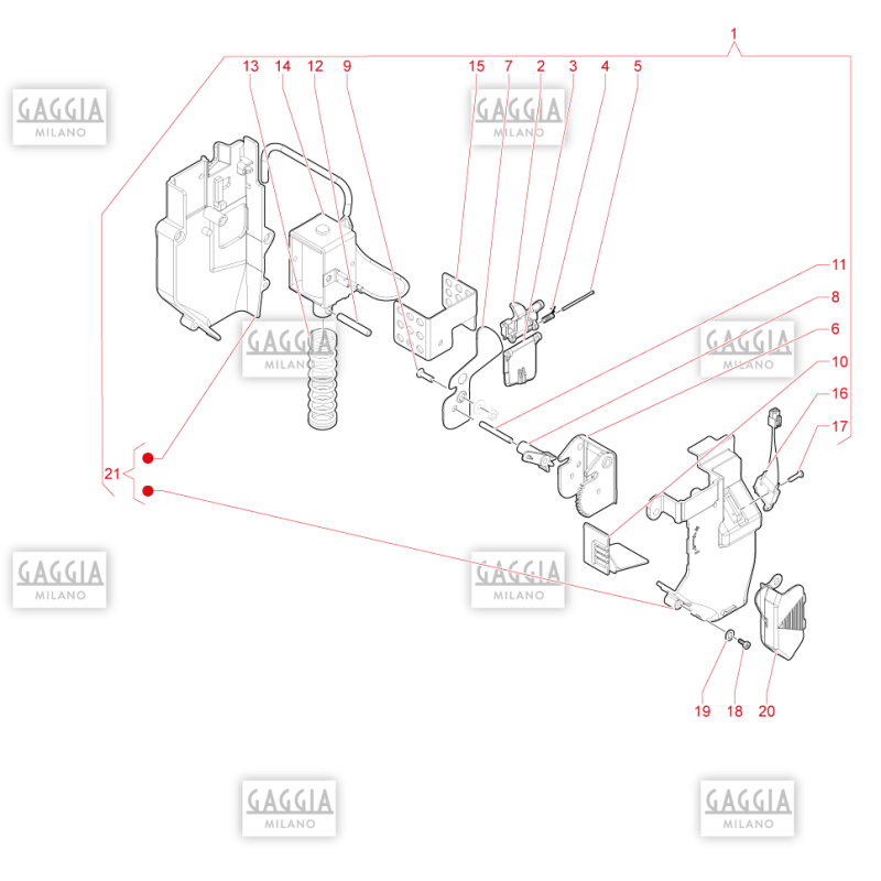 Doseur Variable Gaggia G500 Kalea