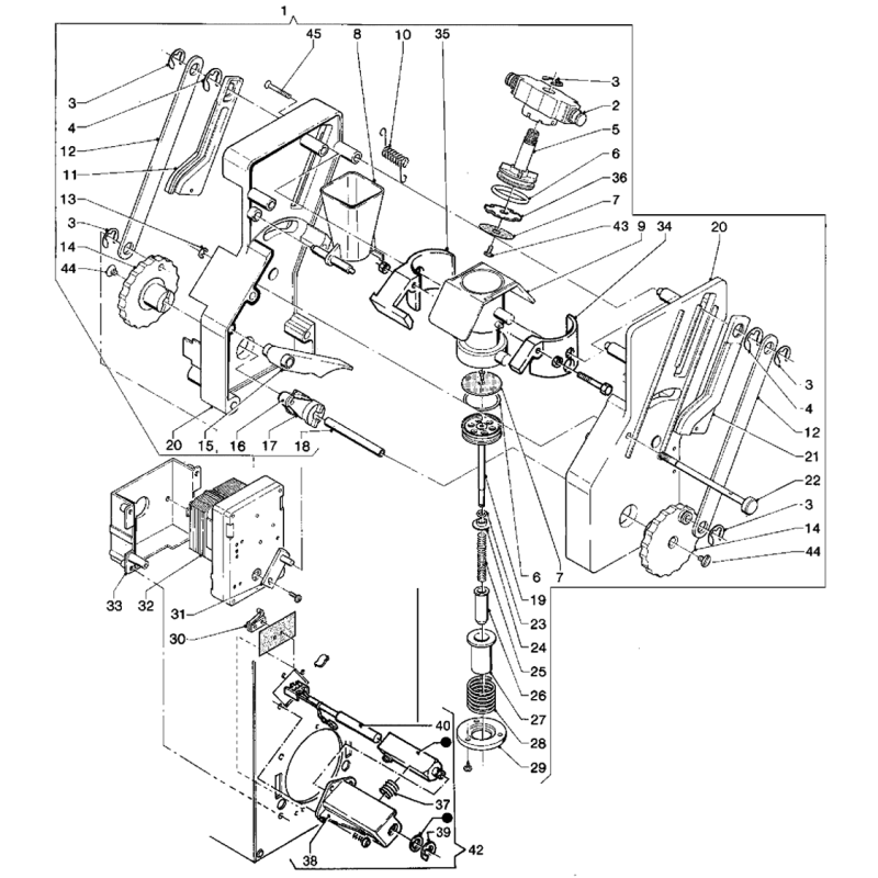 Groupe Café Z2000 Necta Brio 250