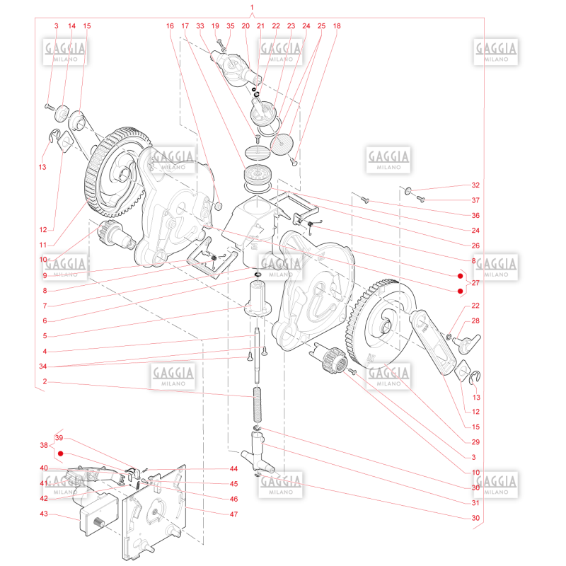 Groupe Café Z4000 Ø46 GS Masterbrew