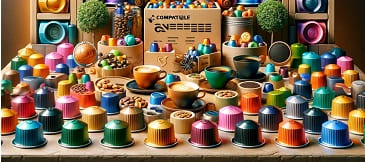 Diversité et attrait des capsules compatibles Nespresso